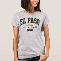 Camiseta vintage de mujer El Paso Texas Desert Pri