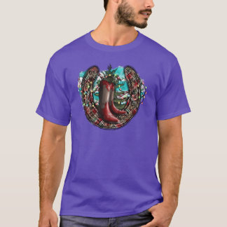 Camiseta Vintage de Navidades occidentales