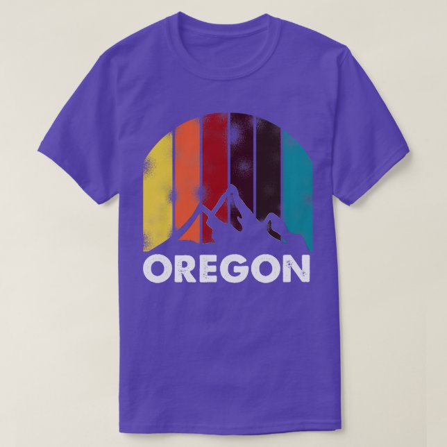 Camiseta Vintage de Oregon (Diseño del anverso)