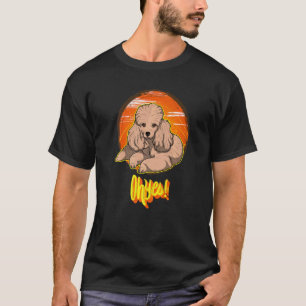 Camiseta Vintage de perro de caniche 16
