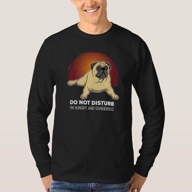 Camiseta Vintage de perro de pug 15 (Anverso)
