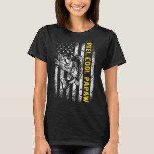 Camiseta Vintage de pescado de hoja Guay de los hombres_1