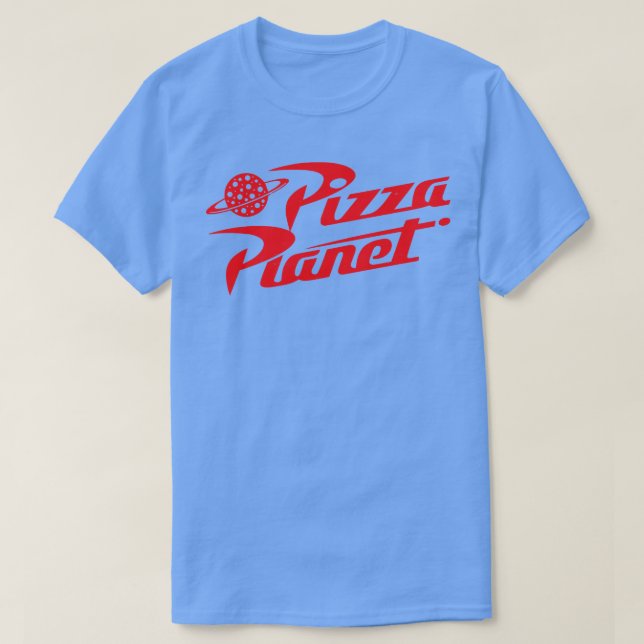 Camiseta Vintage de Pizza Planet (Diseño del anverso)