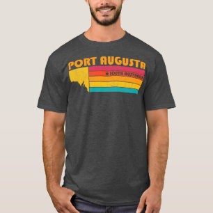 Camiseta Vintage de Port Augusta en Australia del Sur con p