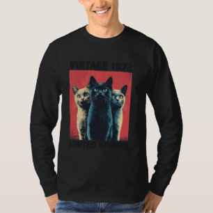 Camiseta Vintage de regalo de 53 años de edad 1972 Gato Lov
