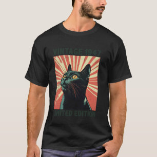 Camiseta Vintage de regalo de 78 años de edad 1947 Gato Lov