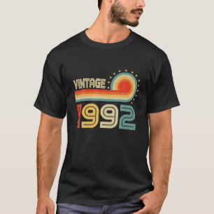 Camiseta Vintage de regalo de cumpleaños 1992 Retro Bday 30