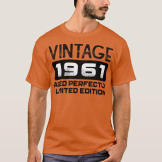 Camiseta Vintage de regalo de cumpleaños de 1961