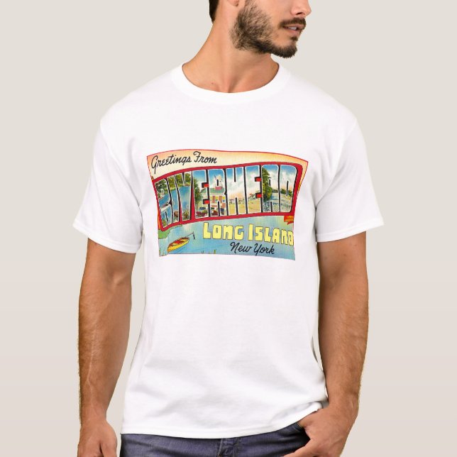 Camiseta vintage de Riverhead Long Island (Anverso)