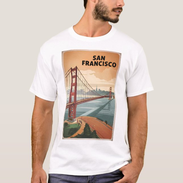 Camiseta Vintage de San Francisco USA (Anverso)