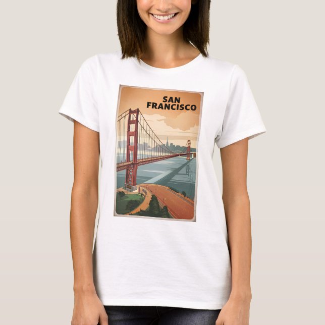 Camiseta Vintage de San Francisco USA (Anverso)