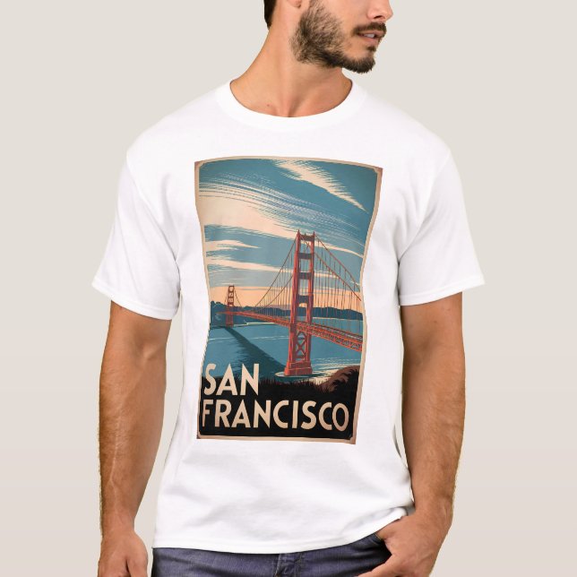Camiseta Vintage de San Francisco USA (Anverso)