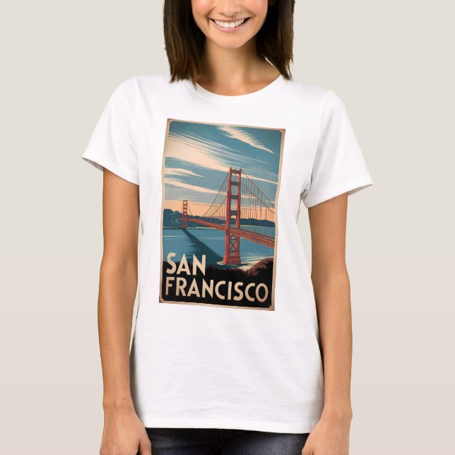 Camiseta Vintage de San Francisco USA (Anverso)