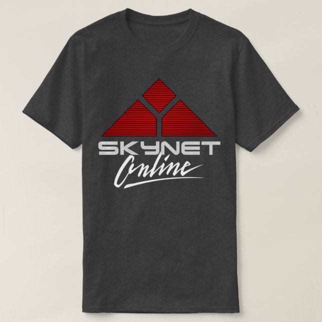 Camiseta Vintage de Skynet Online 90 (Diseño del anverso)