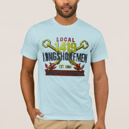 Camiseta vintage de solidaridad de estibadores Loc