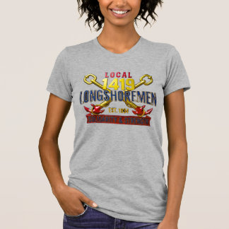 Camiseta vintage de solidaridad para mujeres Local