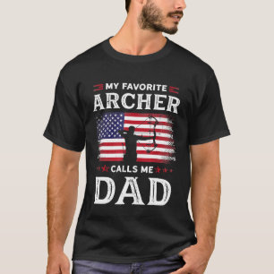 Camiseta Vintage de tiro con arco angustió a Arquero de Art