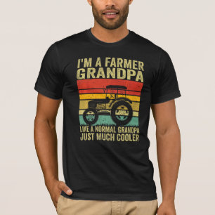 Camiseta Vintage de tractores agrícolas para hombres soy un