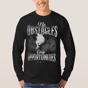 Camiseta Vintage de trazos sin parkour sin obstáculos