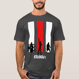 Camiseta vintage de tres chicos Bauhaus