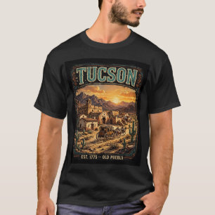 Camiseta Vintage de Tucson Est. 1775 Old Pueblo