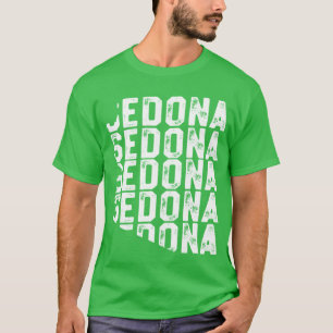 Camiseta Vintage de Vacaciones Sedona Geografía de