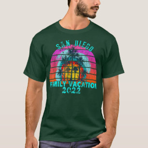 Camiseta Vintage de verano 2022 San Diego Cali