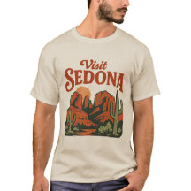Camiseta vintage de viaje al desierto "Visita Sedo