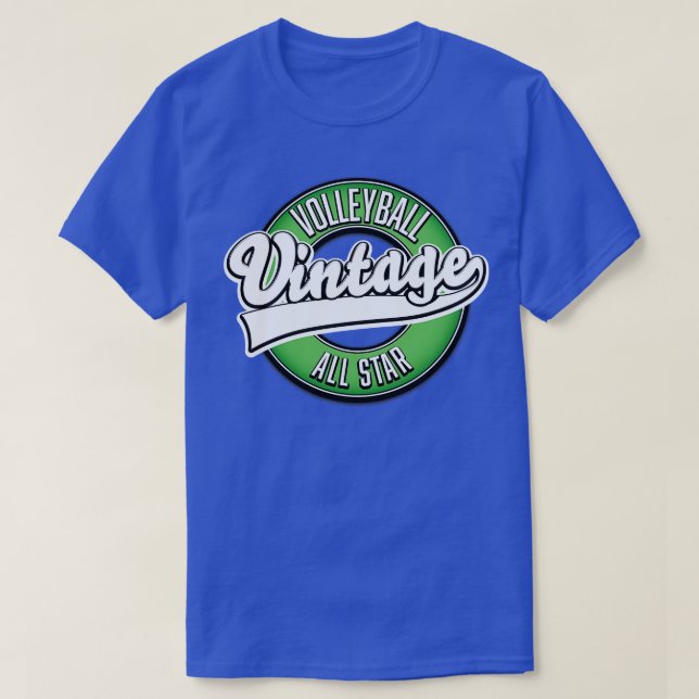 Camiseta Vintage de voleibol All Star (Diseño del anverso)