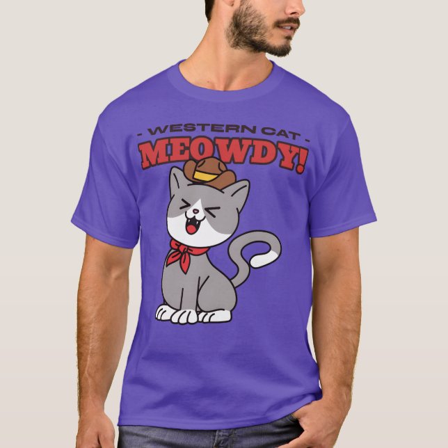 Camiseta Vintage de Western Cat (Anverso)