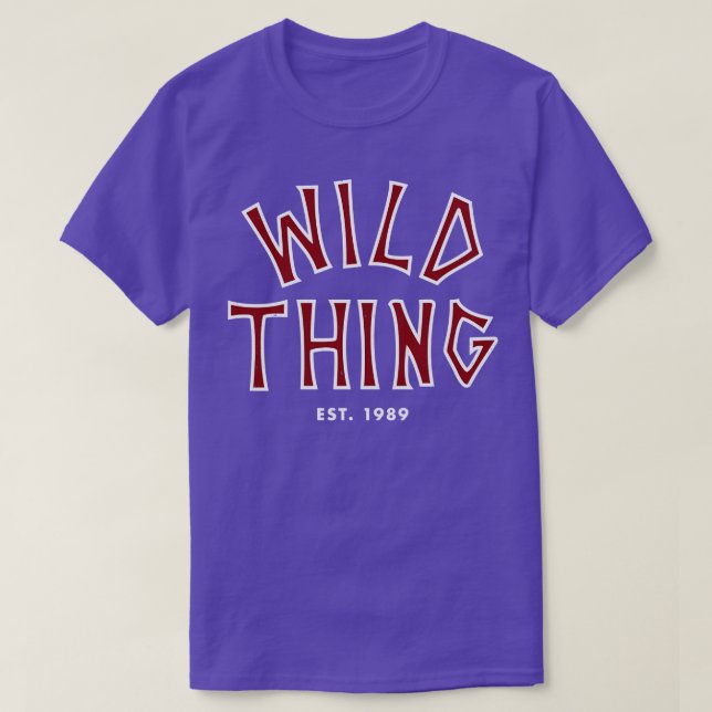 Camiseta Vintage de Wild Est 1989 (Diseño del anverso)