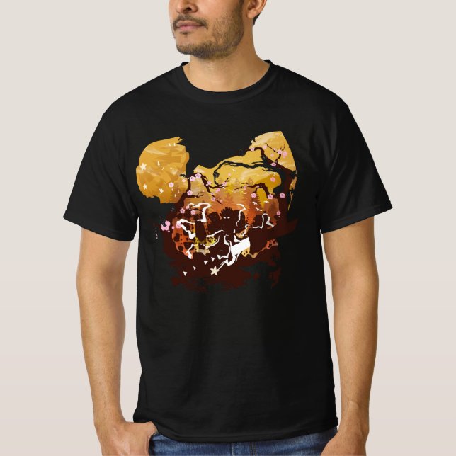 Camiseta Vintage de Zenitsu Agatsuma (Anverso)