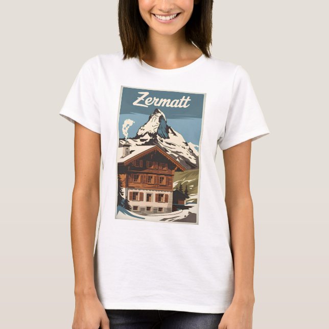 Camiseta Vintage de Zermatt