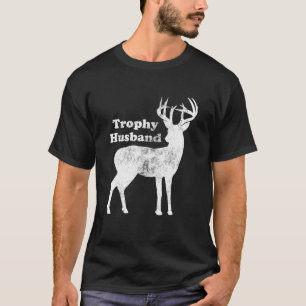 Camiseta Vintage Deer Hunting Husband Funny Hens Husbands D