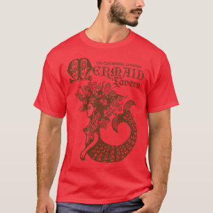 Camiseta Vintage Defunct Mermaid Tavern Londres