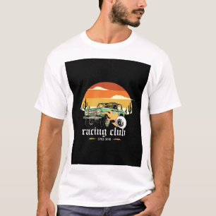 Camiseta Vintage del Club de Carreras Todoterreno 