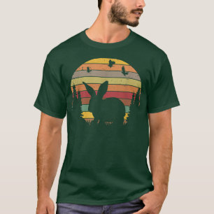 Camiseta Vintage del Conejo Retro