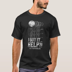 Camiseta Vintage del equipo del jugador de voleibol que obt
