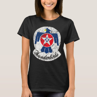 Camiseta Vintage del Escuadrón Aéreo Militar de los Auspido