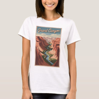Camiseta Vintage del Gran Cañón