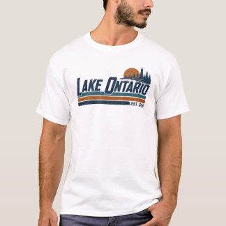 Camiseta Vintage del Lago Ontario Grandes Lagos Ac