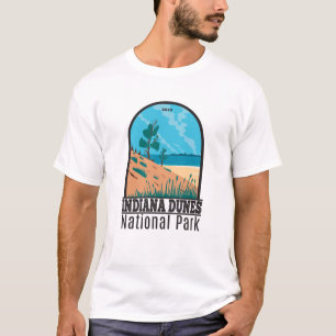 Camiseta Vintage del parque nacional Indiana Dunes