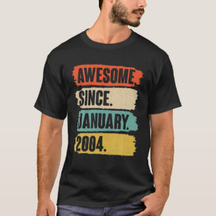 Camiseta Vintage del regalo de cumpleaños de enero - impres