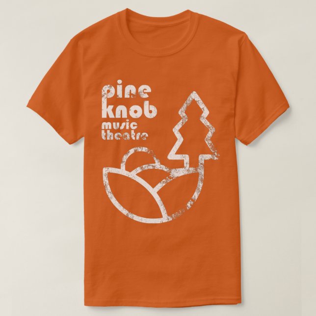 Camiseta Vintage del teatro musical Pine Knob Worn L (Diseño del anverso)