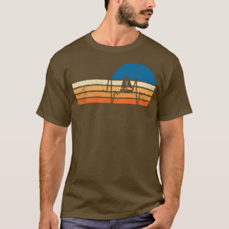 Camiseta Vintage del velero retro