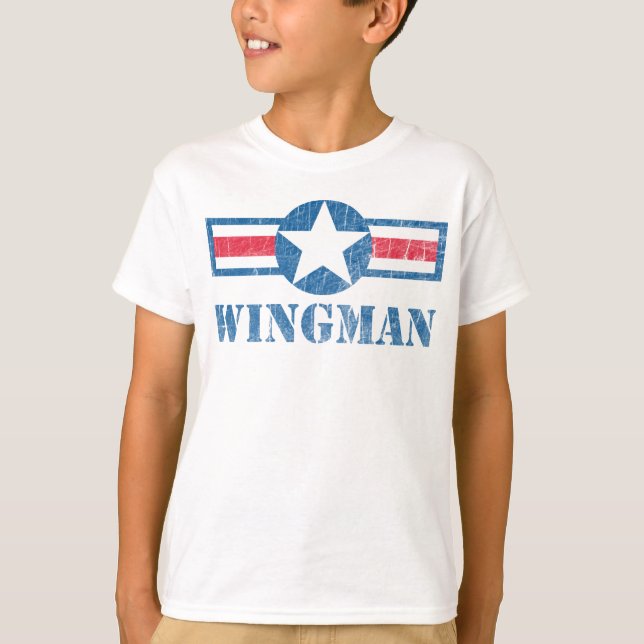 Camiseta Vintage del Wingman (Anverso)