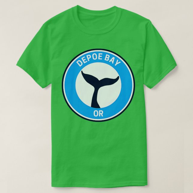 Camiseta Vintage Depoe Bay Oregon (Diseño del anverso)