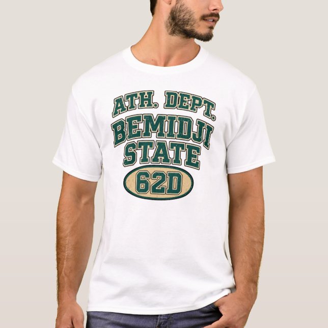 Camiseta Vintage Dept. Atlético Estado Bemidji (Anverso)
