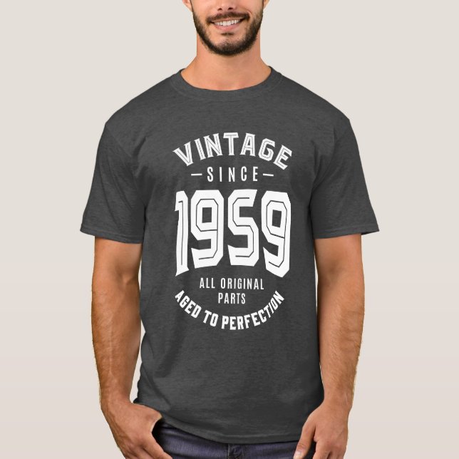 Camiseta Vintage desde 1959 (Anverso)