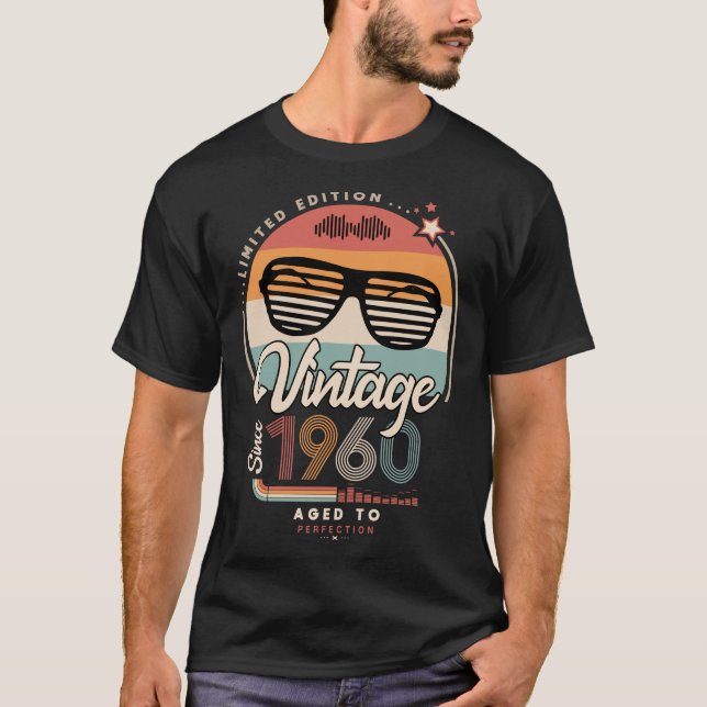 Camiseta Vintage desde 1960 (Anverso)